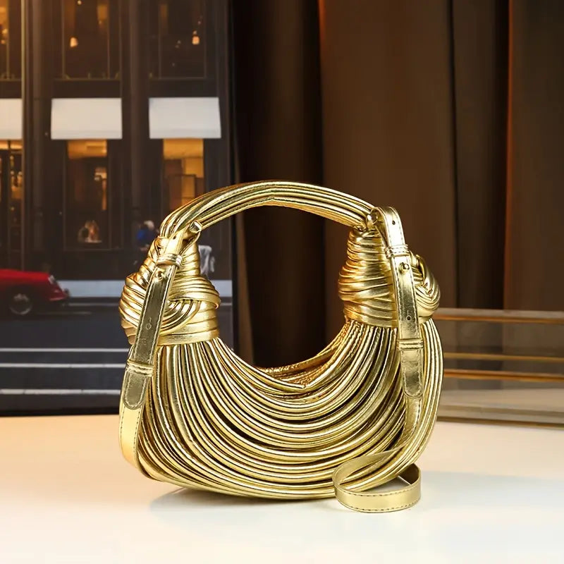 Kamila - Bolsos Esculturales con Forma de Fideo