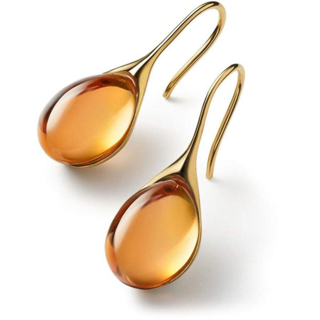 Zorana - Pendientes Con Gotas De Cristal