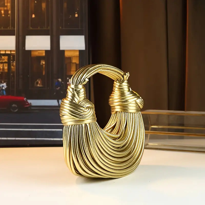 Kamila - Bolsos Esculturales con Forma de Fideo