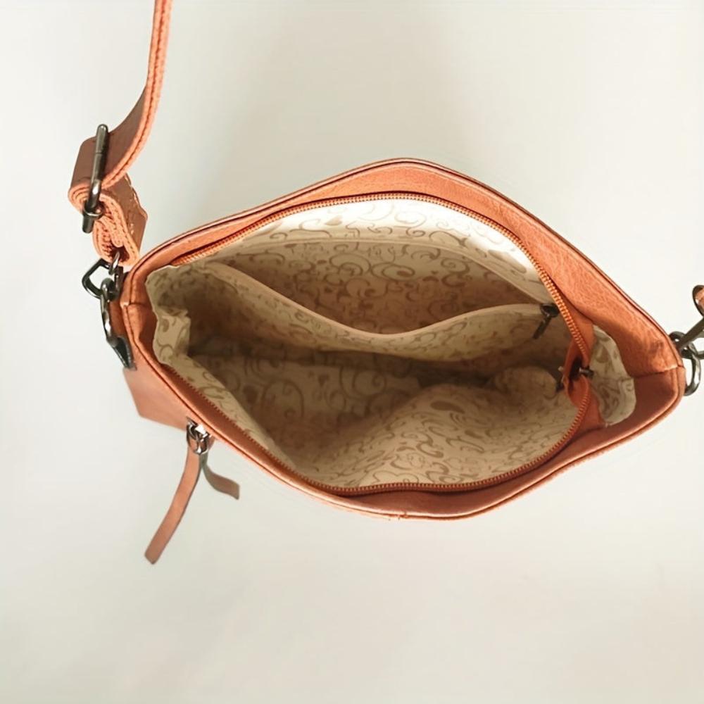 BOLSO BANDOLERA CUADRADO DE ESTILO VINTAGE LIINA