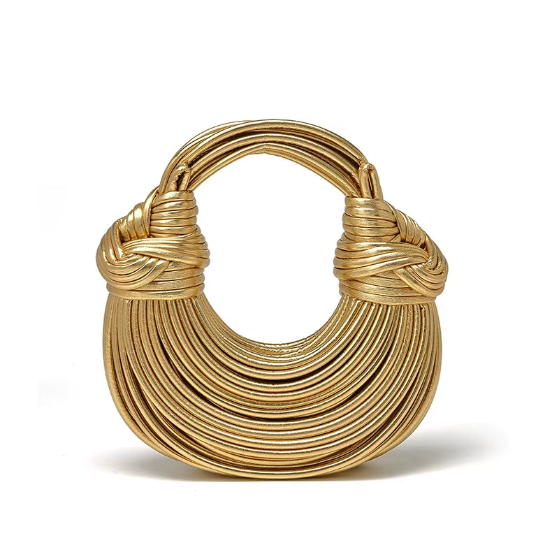 Kamila - Bolsos Esculturales con Forma de Fideo