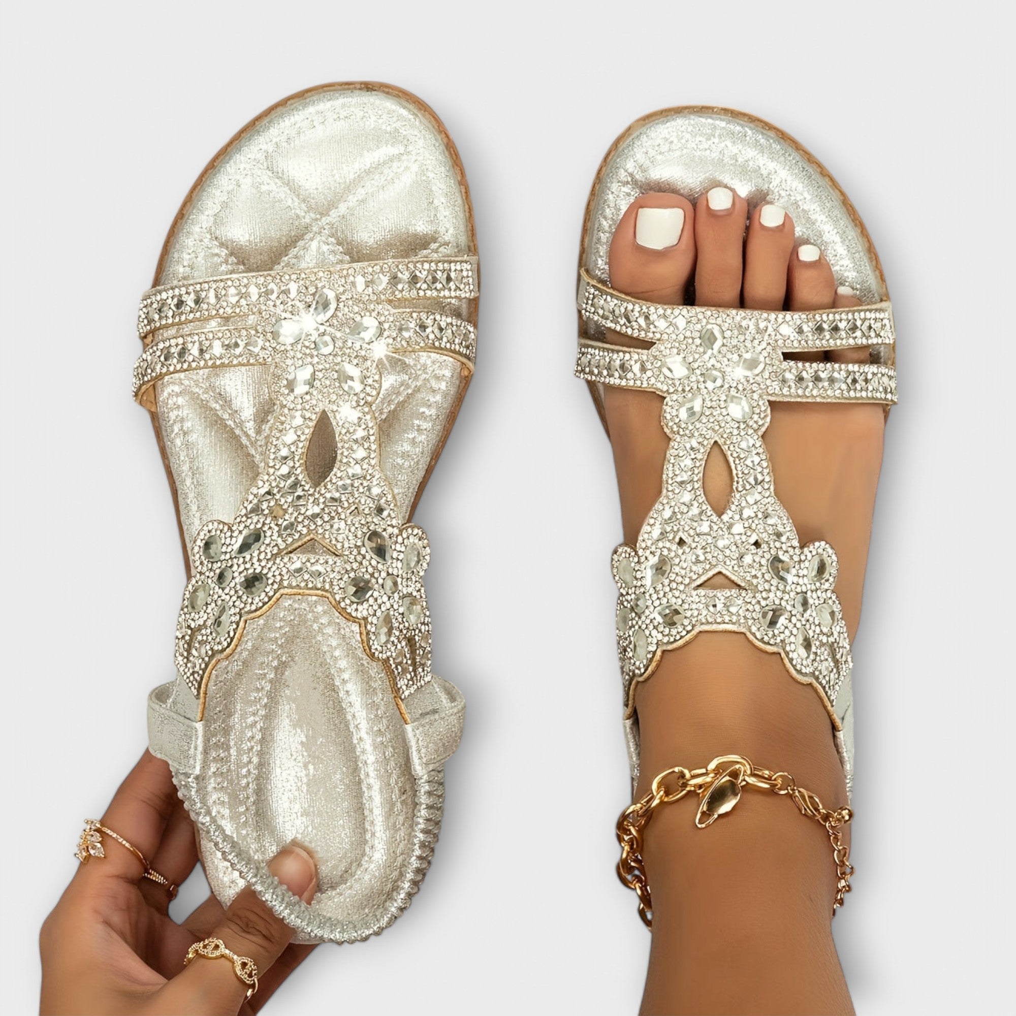 SANDALIAS ROSALIE ORTOPÉDICAS ESTILO BOHO