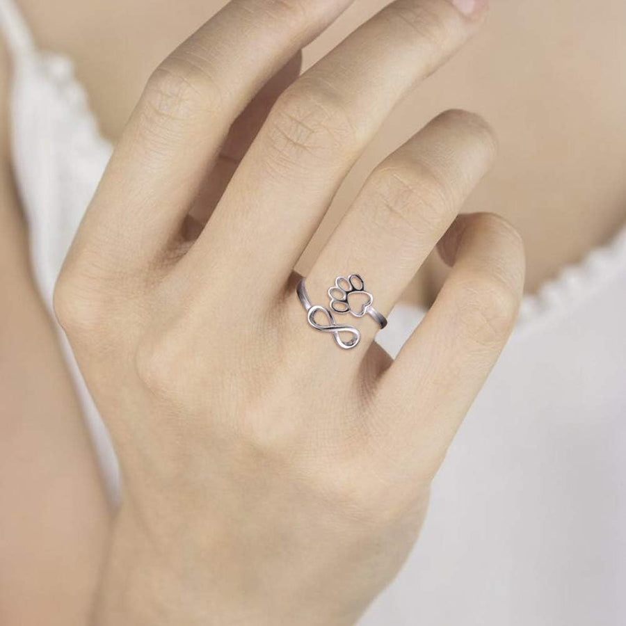 HeartPa - Anillo Hecho a Mano con Huella y Corazón