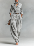 VALENZA CONJUNTO LINO NATURAL