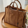 Marella - Bolso Tote De Pana De Inspiración Vintage