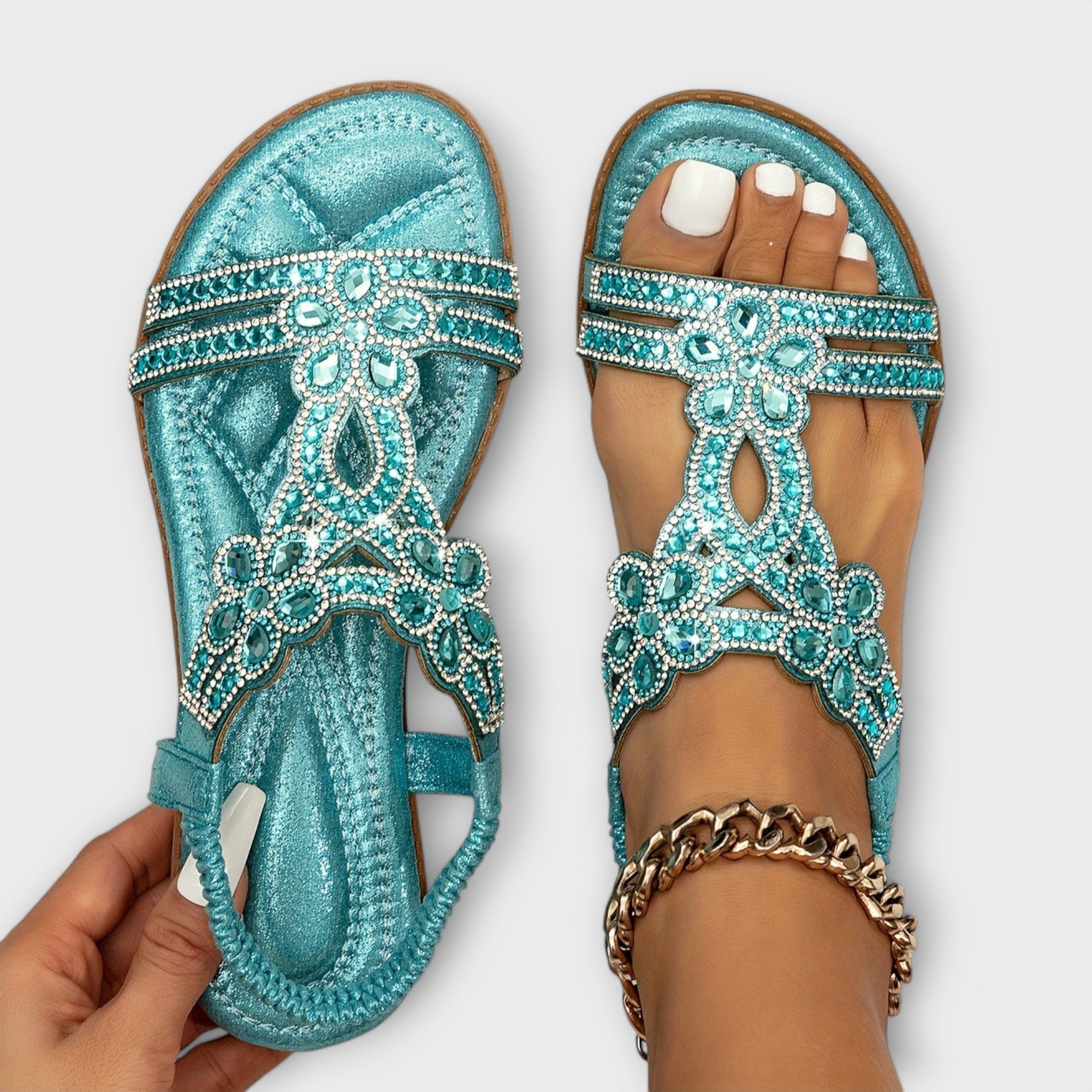 SANDALIAS ROSALIE ORTOPÉDICAS ESTILO BOHO
