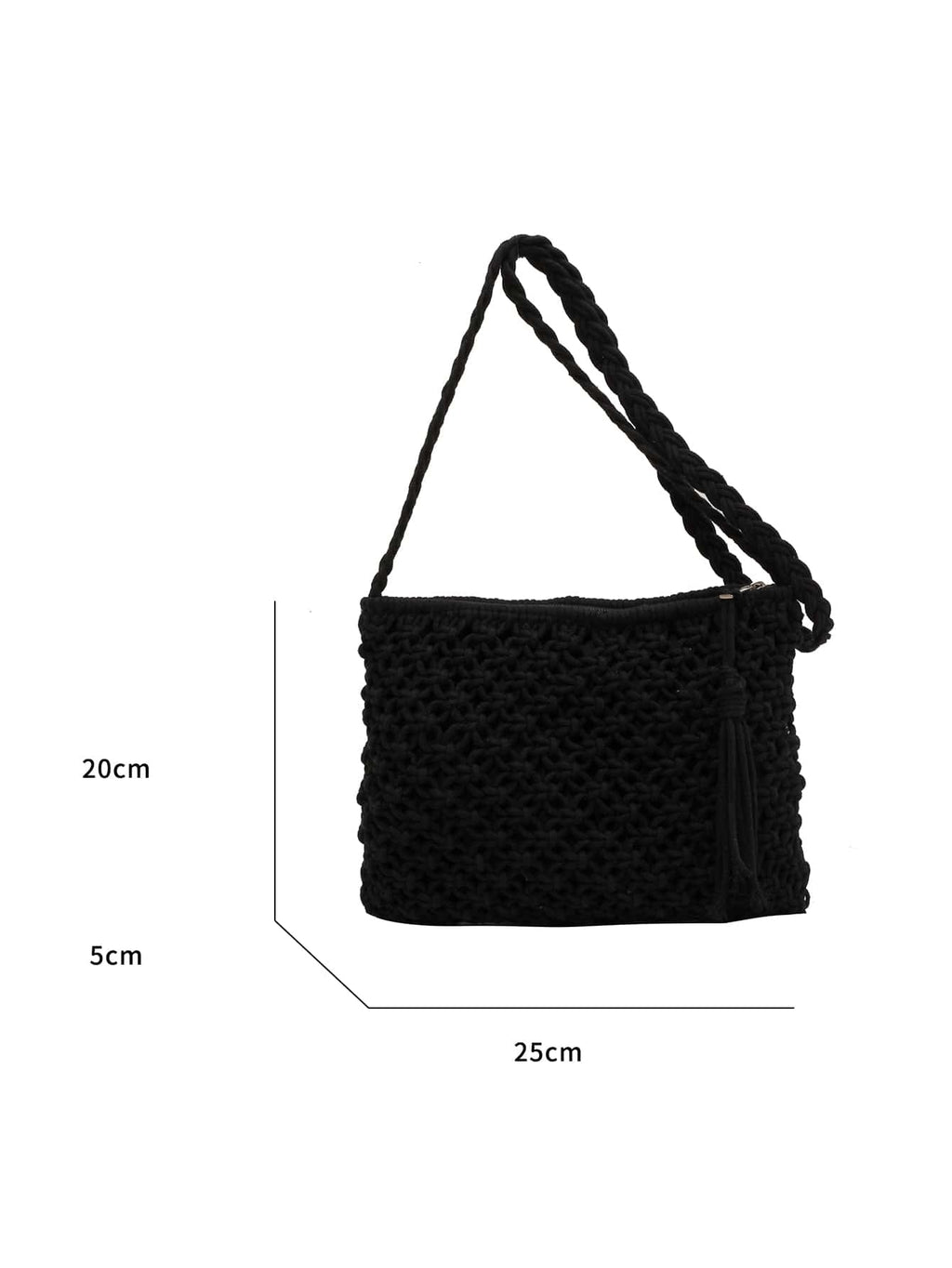 Ondina - Bolso Bandolera Tejido