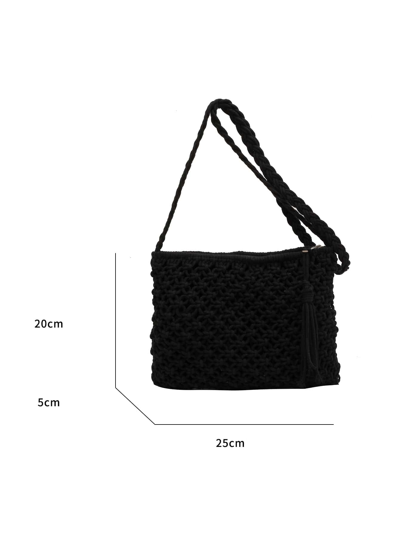 Ondina - Bolso Bandolera Tejido