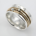 Nada - Anillo Vintage Chapado En Oro