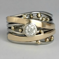 Natalija - Anillo Vintage Color Dorado