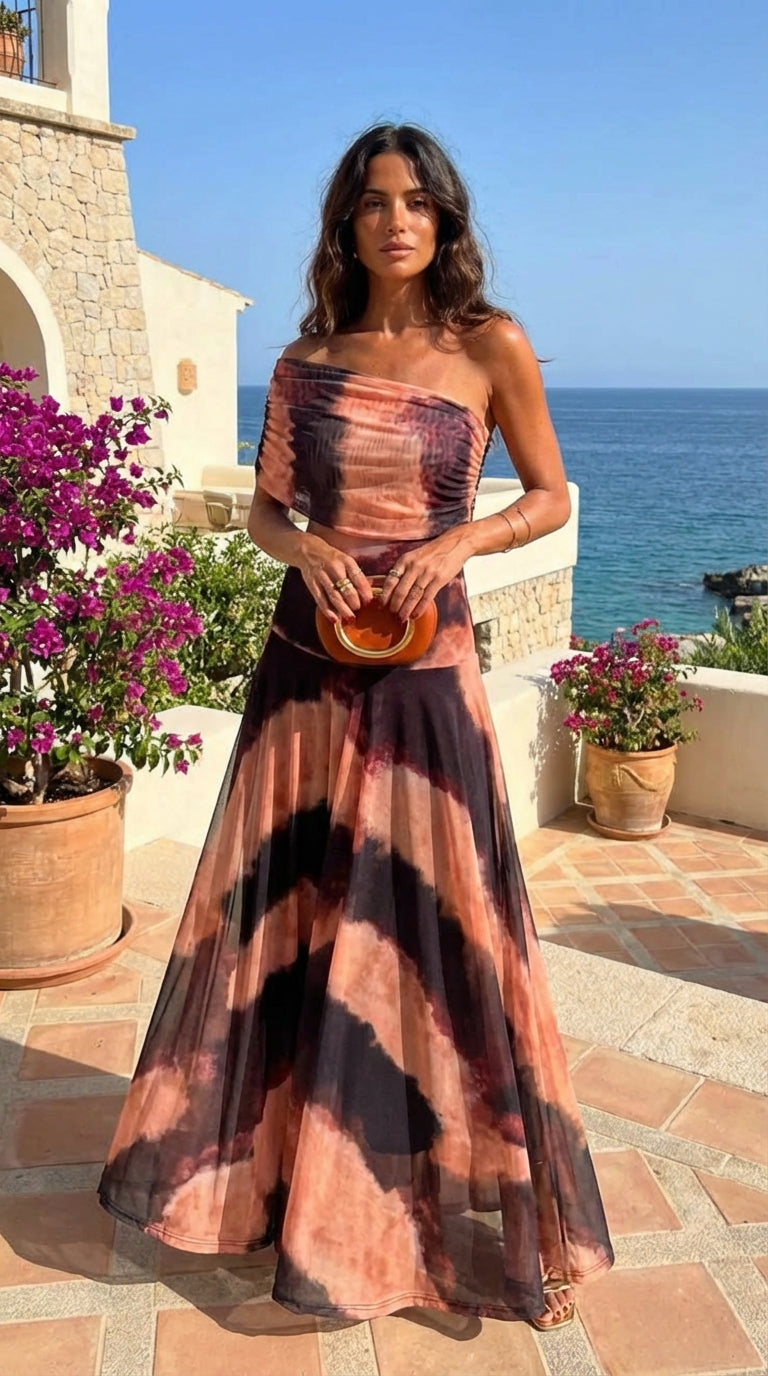 LUNÉA VESTIDO HOMBROS DESCUBIERTOS