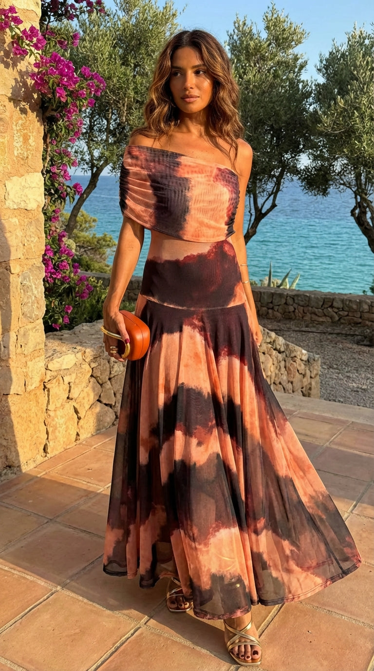 LUNÉA VESTIDO HOMBROS DESCUBIERTOS