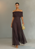 FIORALBA VESTIDO HOMBROS DESCUBIERTOS
