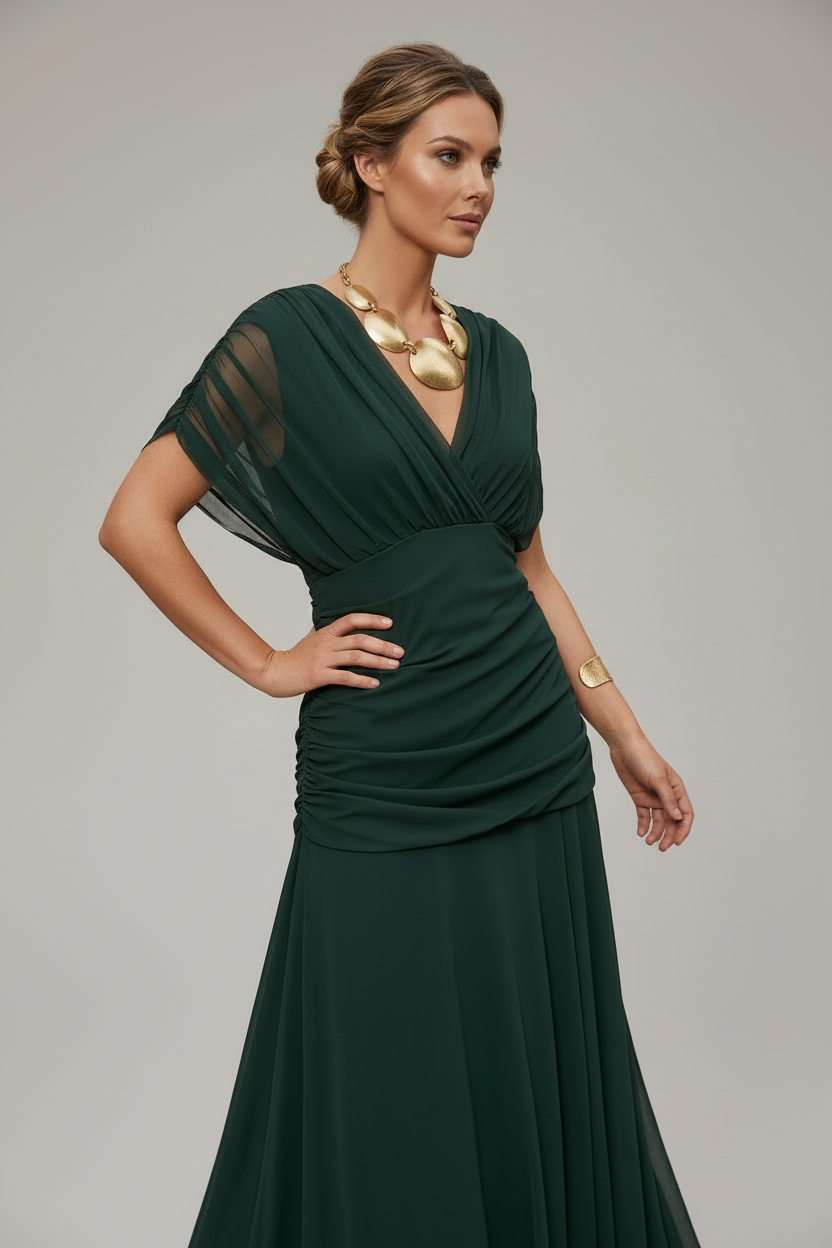 ÉLORIA VESTIDO LARGO FLORAL