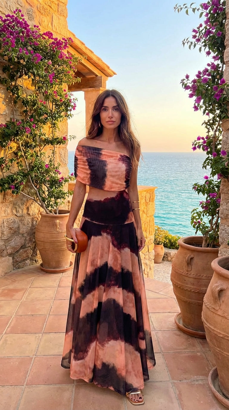 LUNÉA VESTIDO HOMBROS DESCUBIERTOS