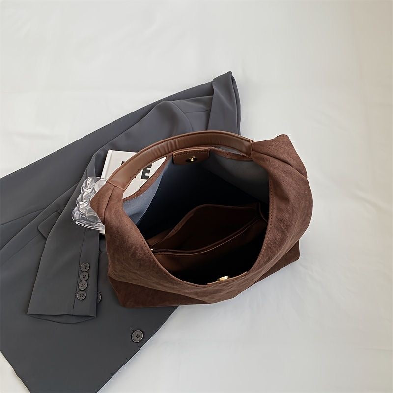 Fabiana - Bolso de Piel de Ante