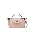 MINI CARTERA DE PIEL LONGCHAM | ROSA