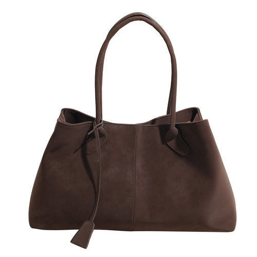 BOLSO DE HOMBRO UMAIZA DE ANTE SINTÉTICO