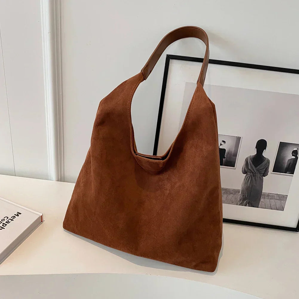 Fabiana - Bolso de Piel de Ante