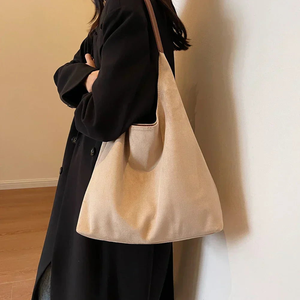 Fabiana - Bolso de Piel de Ante