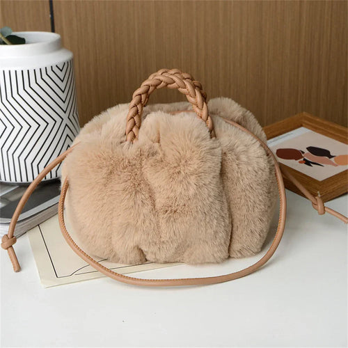 BOLSO BANDOLERA NARNIA DE PELUCHE CON FORMA DE CALABAZA