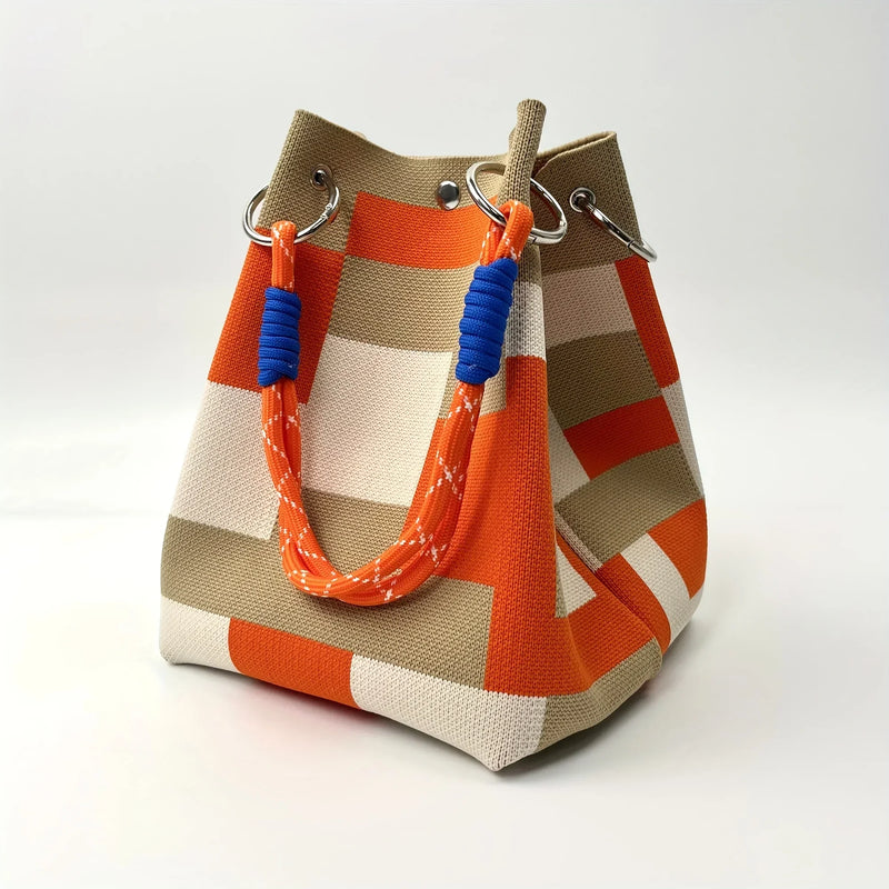 Nivean - Bolso Tote Tejido Transfronterizo