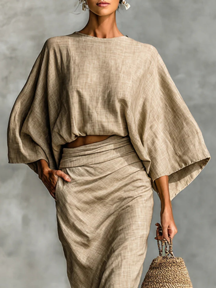 AURELIA CONJUNTO LINO FLUIDO