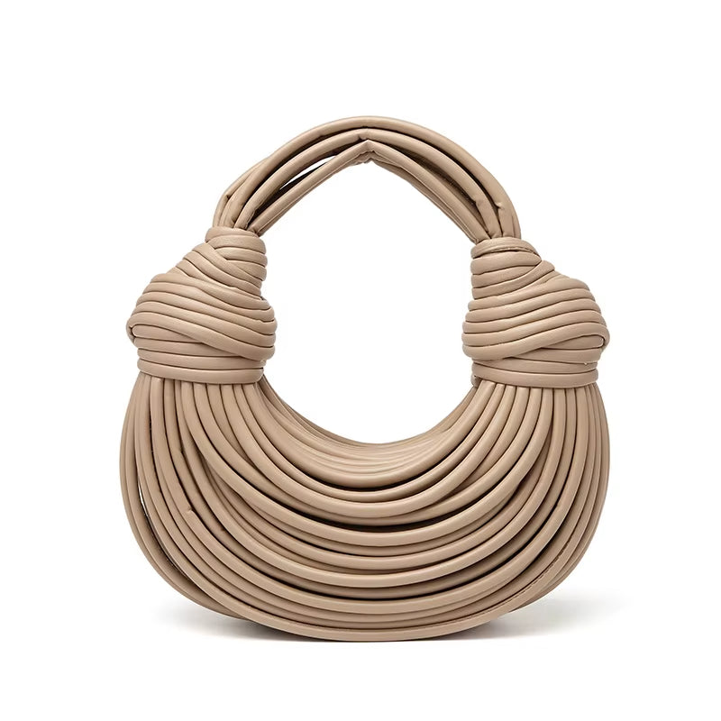 Kamila - Bolsos Esculturales con Forma de Fideo