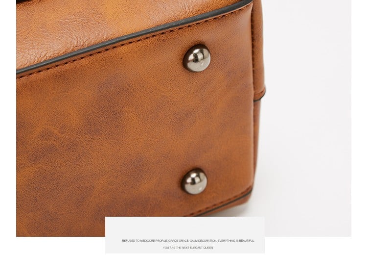 Britney - Elegante De Piel Hombro Bolso