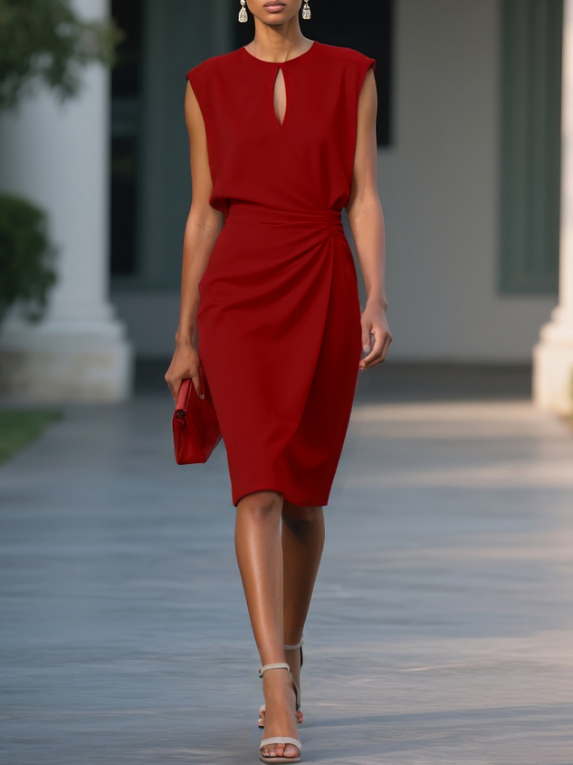 VESTIDO MARIEL ELEGANTE FLUIDO
