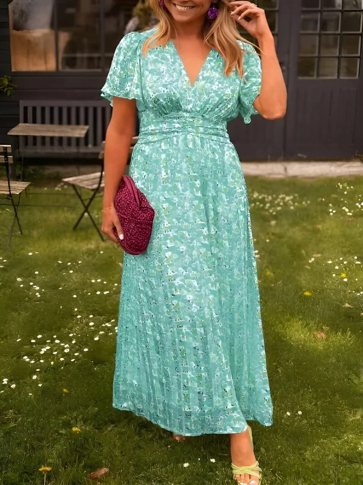 VESTIDO FLORAL MARILO™ BRILLO VERANIEGO