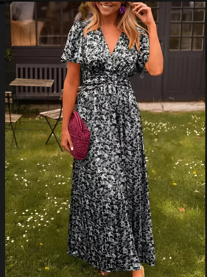 VESTIDO FLORAL MARILO™ BRILLO VERANIEGO
