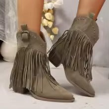 BOTAS CHELSEA CON FLECOS